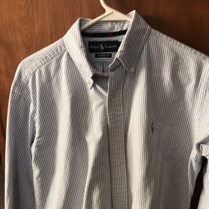 Men’s Polo Ralph Laurent striped button up oxford